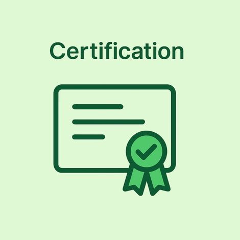 certification